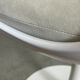 4x Eero Saarinen Tulip Chairs white leather