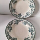 Duo Assiettes creuses Boulenger Choisy le Roi