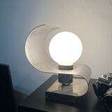 Lampe vintage inox