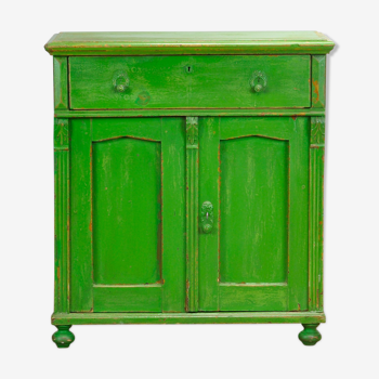 Commode vintage en pin massif, années 1930