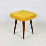 Vintage yellow chameleon stool, 1970s