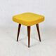 Tabouret caméléon jaune vintage, 1970