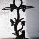 Enamelled cast iron umbrella stand