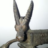 Bronze antelope sculpture, Africa early twentieth century