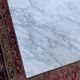 50s coffee table in metal and marble