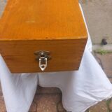 Boîte vintage en bois