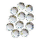 11 Churchill deep dessert plates