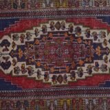 Red & Blue Oushak Rug sku A52