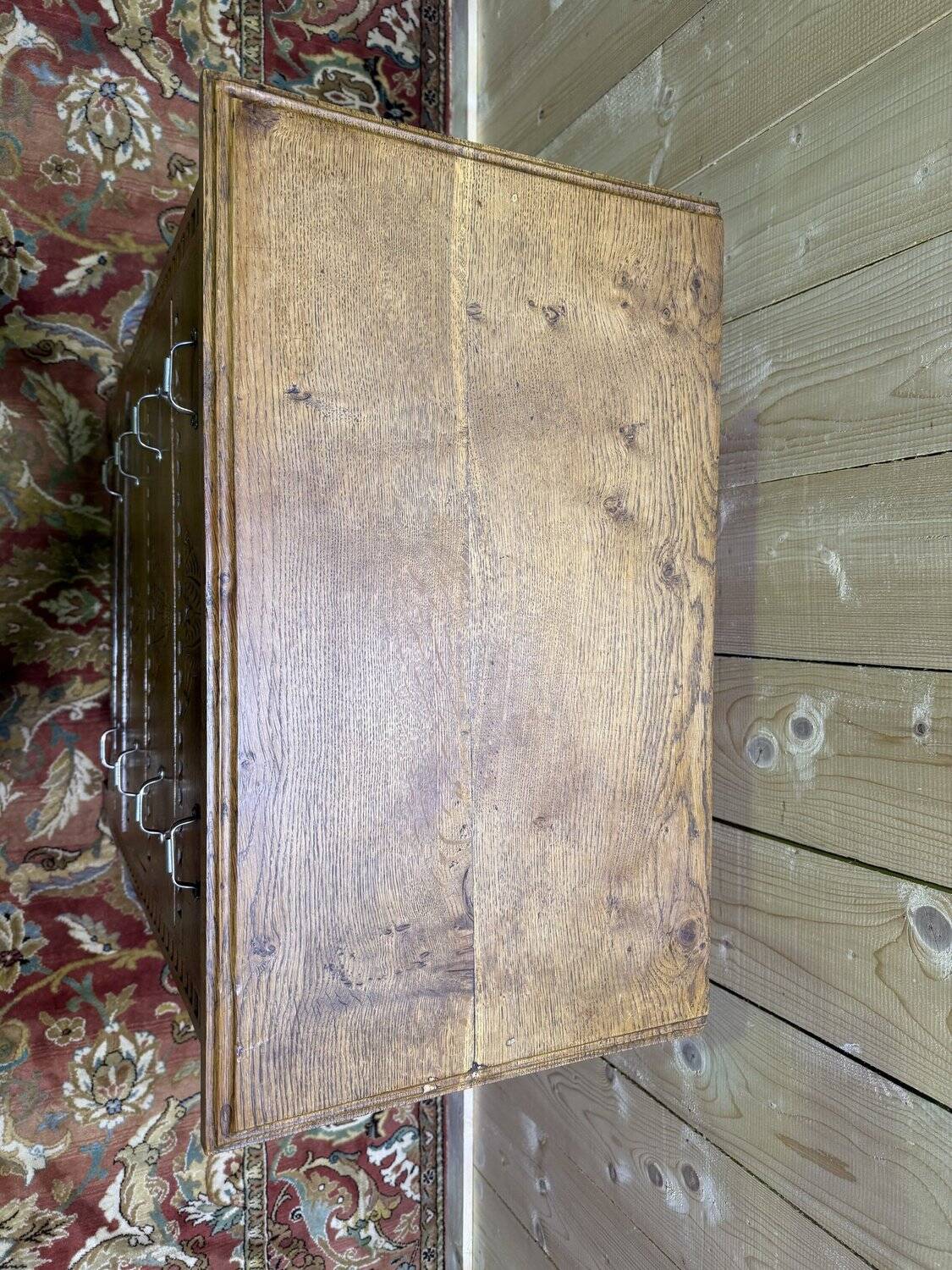 Art Deco commode / chest of drawers in solid oak