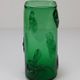 Large Green Glass Vase Vetro Verde from Empoli, Italy, 1960s
