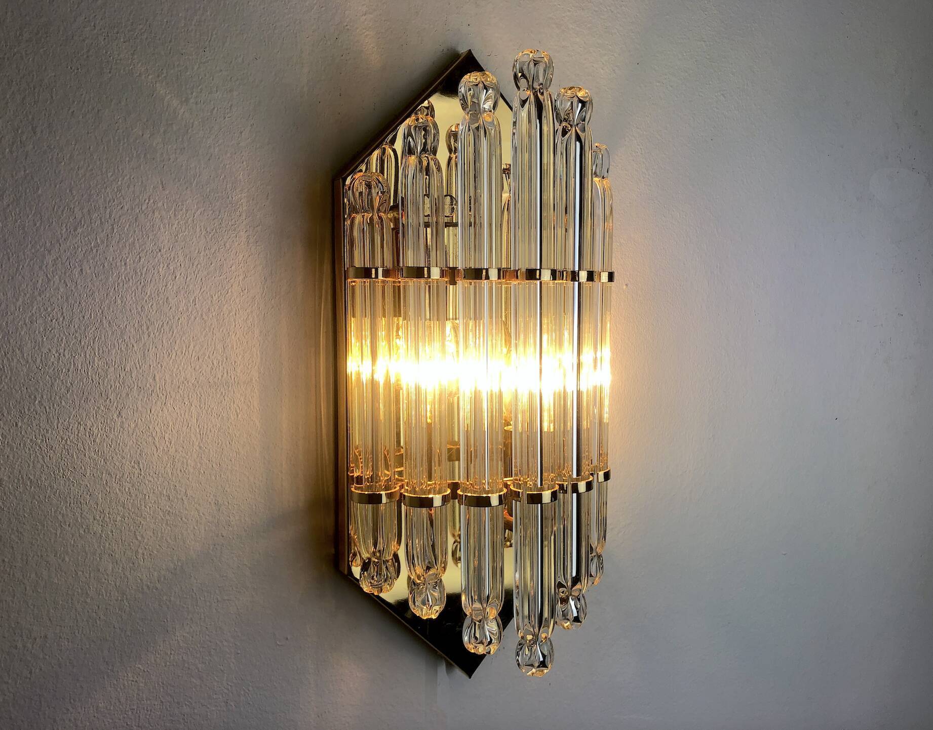 Venini Italy wall lamp 1970