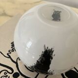 Murano glass ball vase