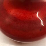 Vintage red ceramic vase