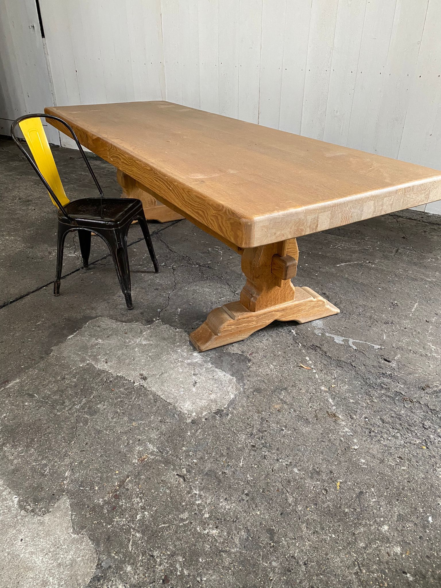 Elm farmhouse table