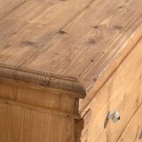 Antique solid wood chest of drawers (c.1920) #25