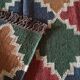 Kilim carpet in burlap and cotton. 60cm x 190cm