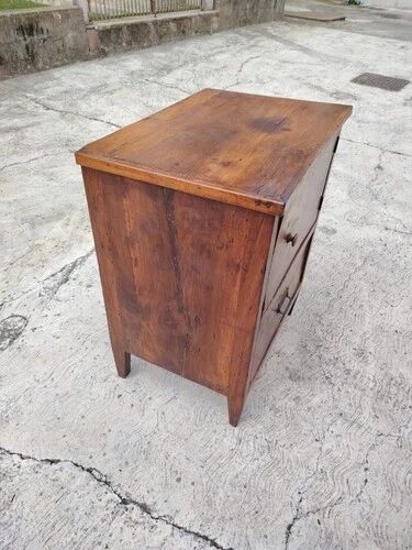 Antique Commode in Solid Wood Luigi XVI in Solid Walnut TOSCANA Late 1700s