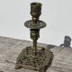 Bougeoir Victorien en bronze doré