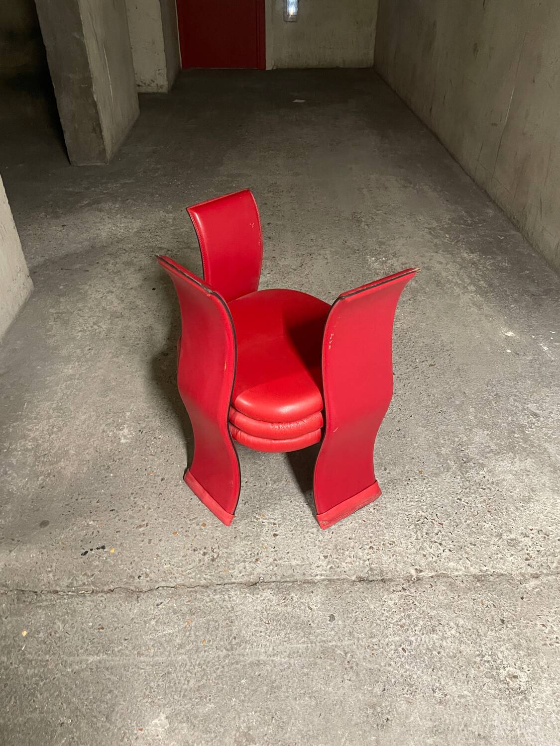 Italian postmodernist armchair, 1980