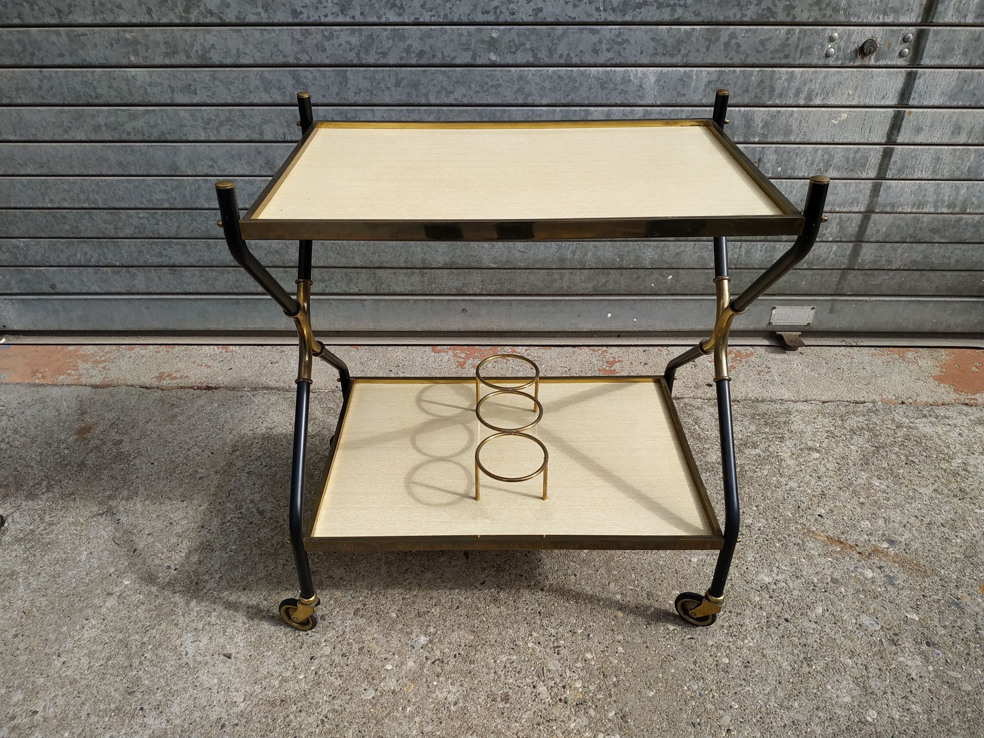 Vintage serving table