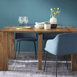 Table console extensible bois massif L40/160 stockholm maison du monde