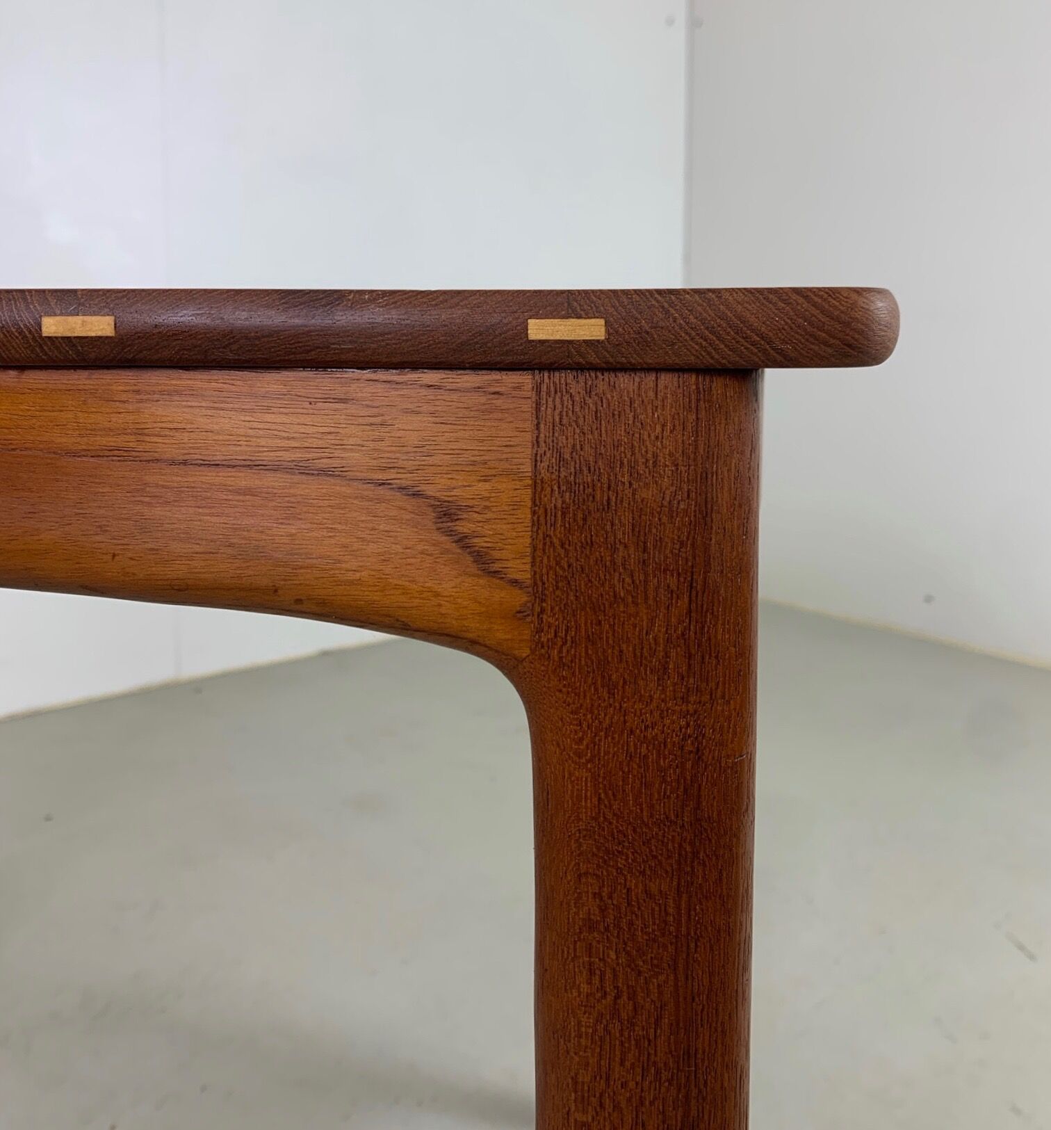 Midcentury teak beside table by Ygvar Sandstrom for AB Seffele Mobelfabrik, 1960s