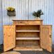 Antique solid wood sideboard