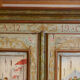 Cabinet painted in the Austrian spirit with polychrome decorations