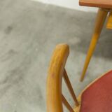 Baumann desk and chair set 1960 compass legs