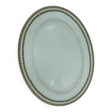 Oval plate from Furnival pottery.
