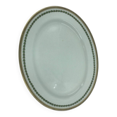 Oval plate from Furnival pottery.