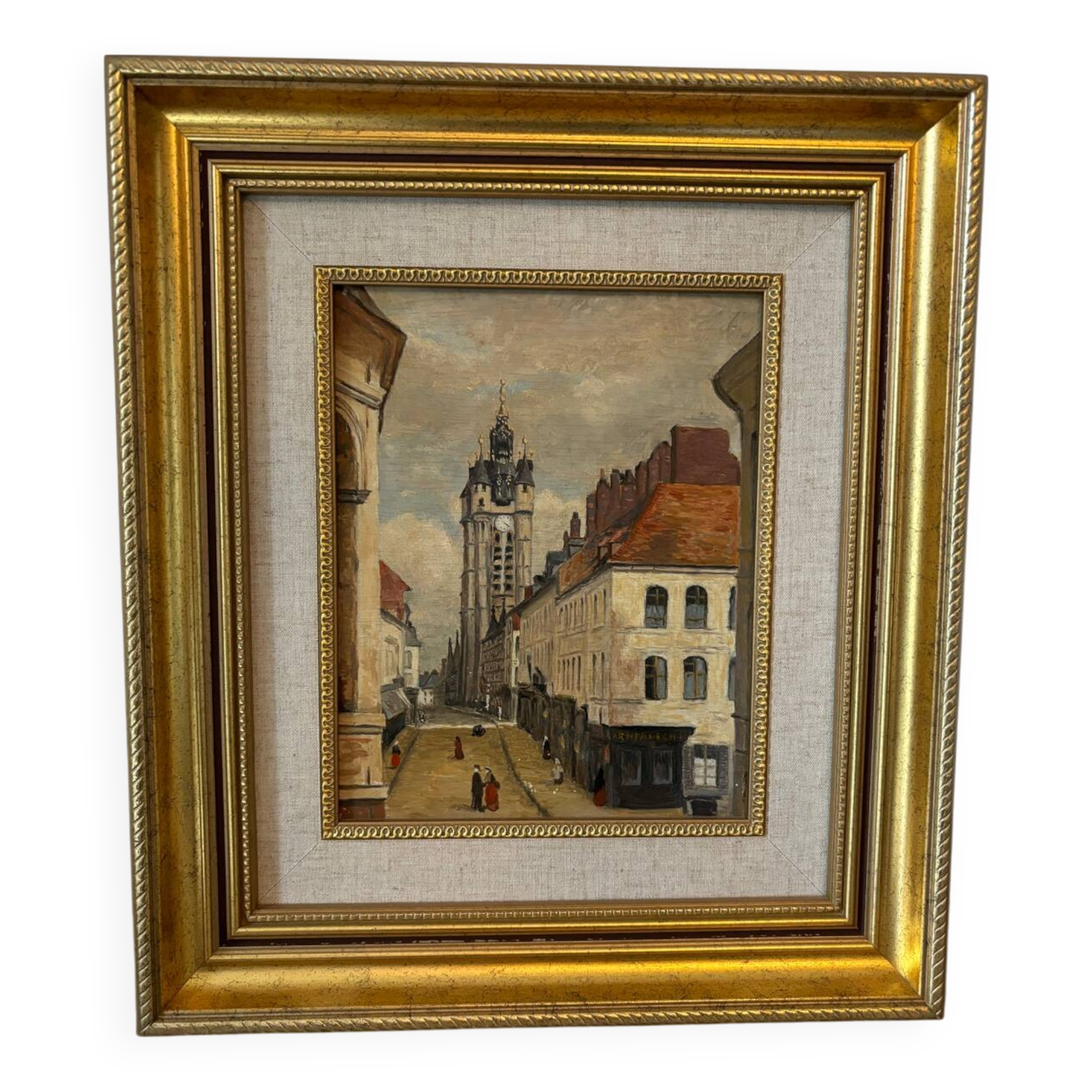 20th century village landscape