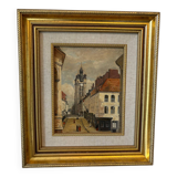 20th century village landscape
