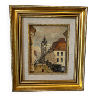 20th century village landscape