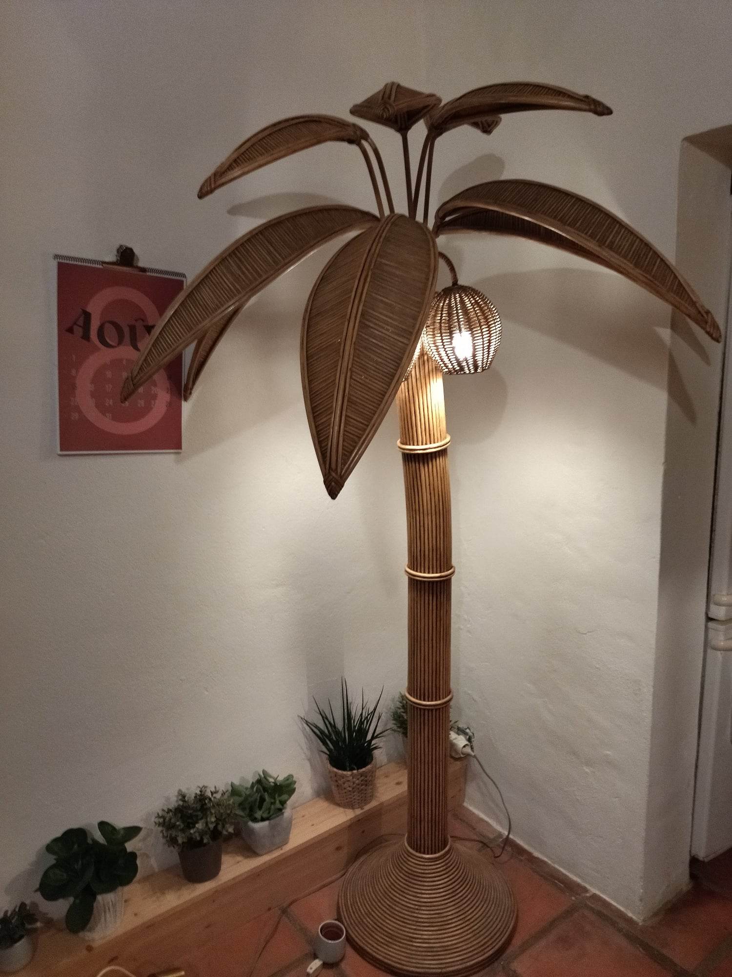 Coconut floor lamp Mario Torres