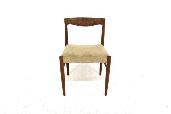 Chaise scandinave en chêne, H W Klein, Bramin, Danemark, 1960