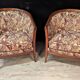 Pair of Art Deco gondola armchairs from the 1930s.