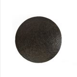 Table basse ronde brutaliste années 70