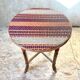 Rattan side table