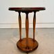 Vintage wooden side table from the 1950s – tripod – style c