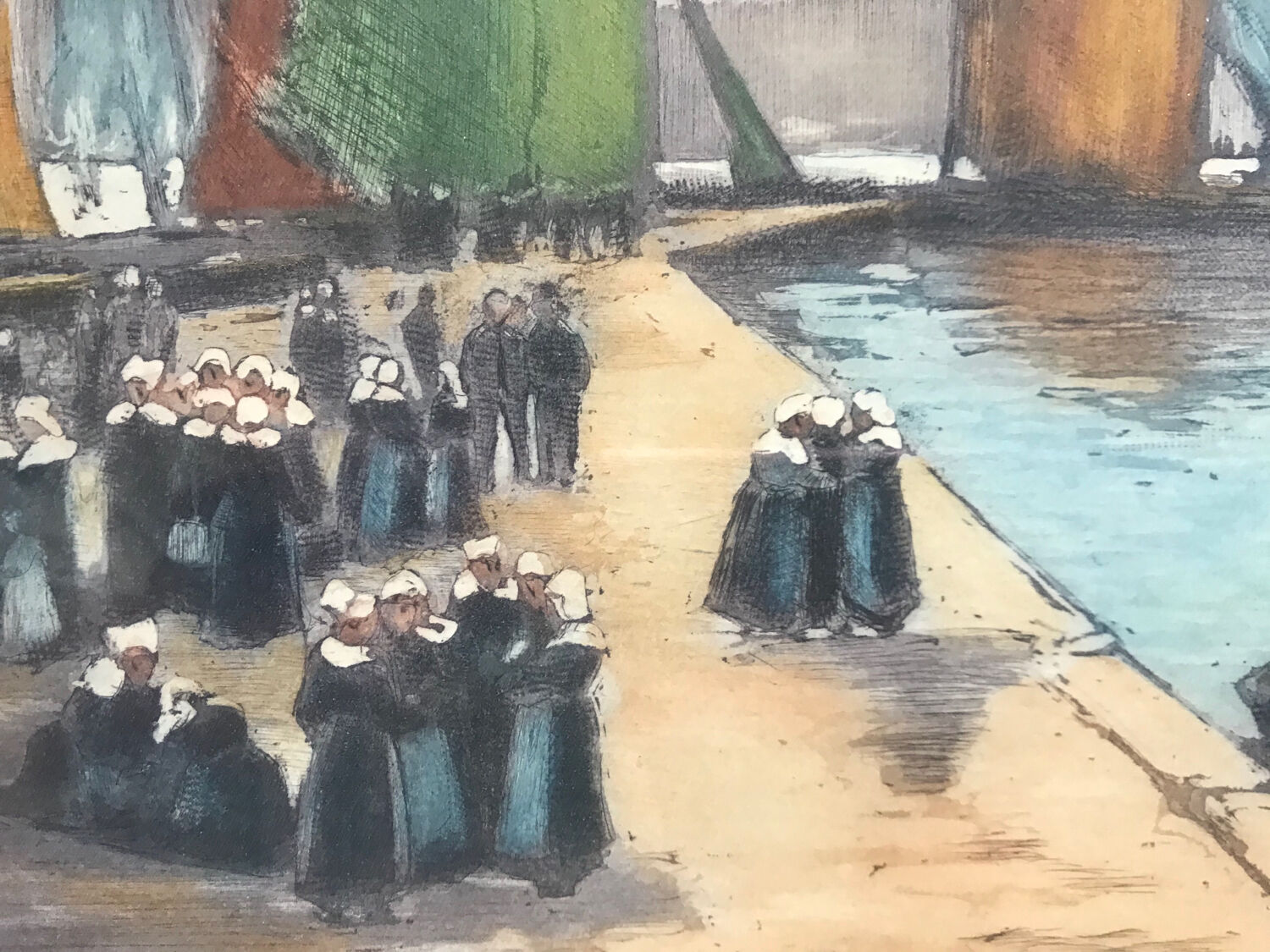 Painting after M. Pellerier 1875-1962