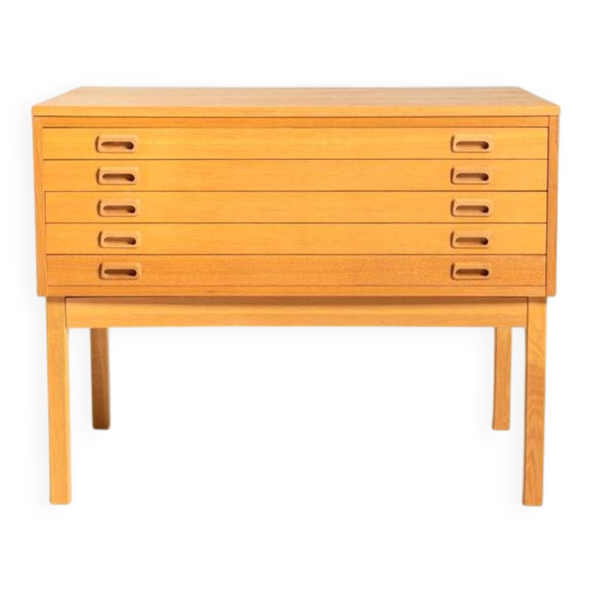 Commode en frêne suédois par Hylte, années 1960
