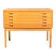 Commode en frêne suédois par Hylte, années 1960