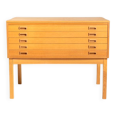 Commode en frêne suédois par Hylte, années 1960