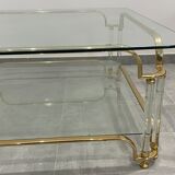 Coffee table Hollywood Regency, Italian of the 70s