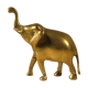 Brass elephant 13 cm