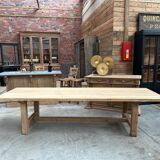 Grande table d’office Début XXème en chêne massif