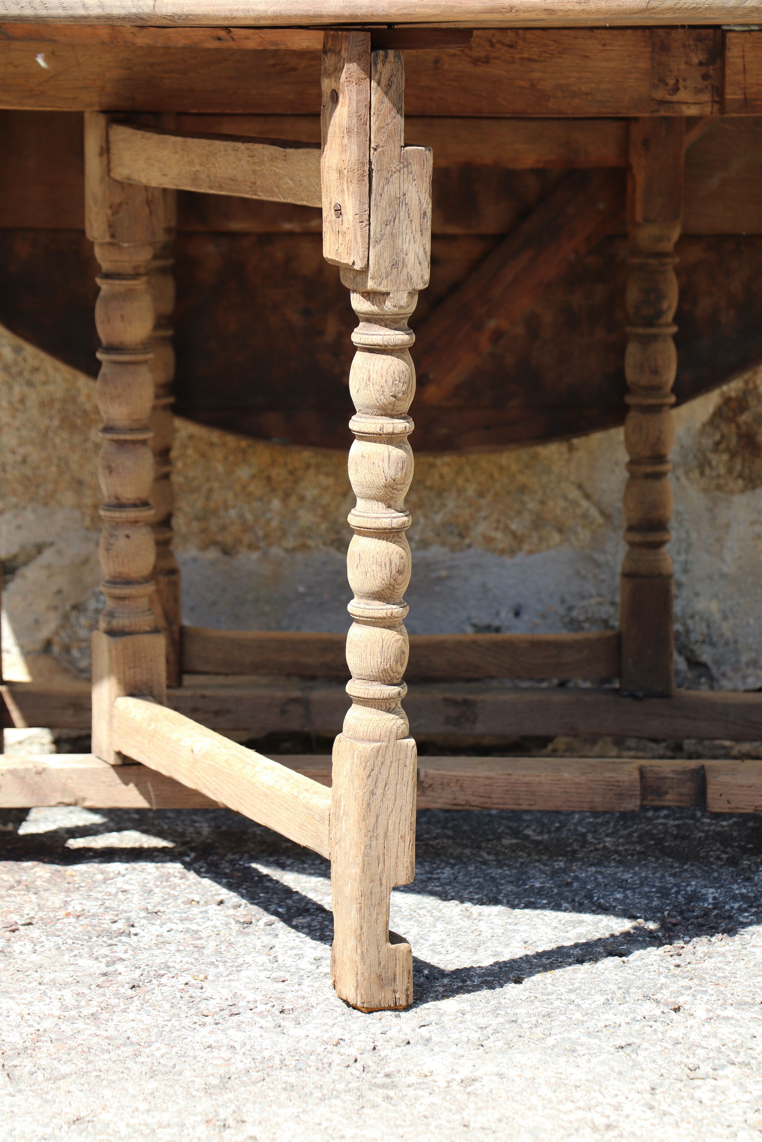 Table gate leg - drop leaf XVIII- table fellers