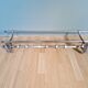 Nickel-plated Art Deco coat rack, 1920s