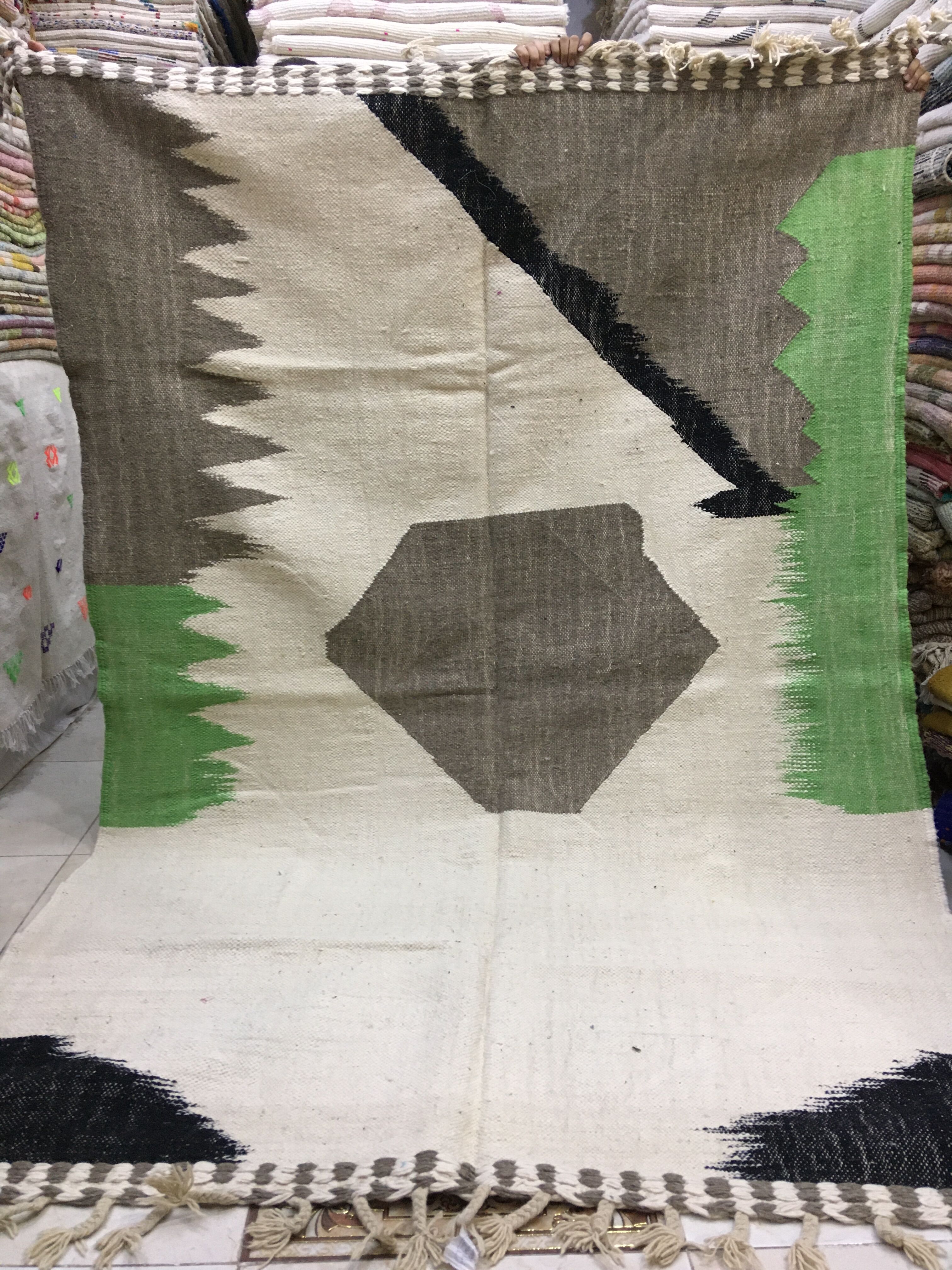 Carpet Kilim Berber Moroccan Zanafi 2m82 x 1m93